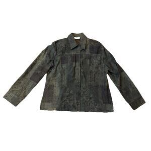 Women’s M/L Size Brown N Touch Vintage Jacket Blazer PreOwned No Size Tag